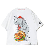 画像をギャラリービューアに読み込む, 【DOMDOM×GSC】味噌ピー チキンバーガーゾウ BIG TEE