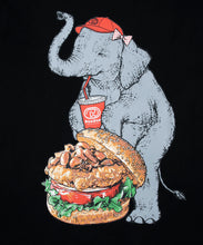 画像をギャラリービューアに読み込む, 【DOMDOM×GSC】味噌ピー チキンバーガーゾウ BIG TEE