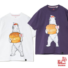 画像をギャラリービューアに読み込む, 【DOMDOM×GSC】手作り厚焼きたまごバーガークマ TEE