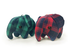 画像をギャラリービューアに読み込む, どむぞうくんとなかまたち ボールチェーンぬいぐるみ (増田 / 赤チェック1個)【送料無料】