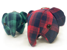 画像をギャラリービューアに読み込む, どむぞうくんとなかまたち ボールチェーンぬいぐるみ (増田 / 赤チェック1個)【送料無料】