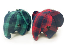 画像をギャラリービューアに読み込む, どむぞうくんとなかまたち ボールチェーンぬいぐるみ (増田 / 赤チェック1個)【送料無料】