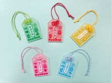 画像をギャラリービューアに読み込む, お守りアクリルキーホルダー