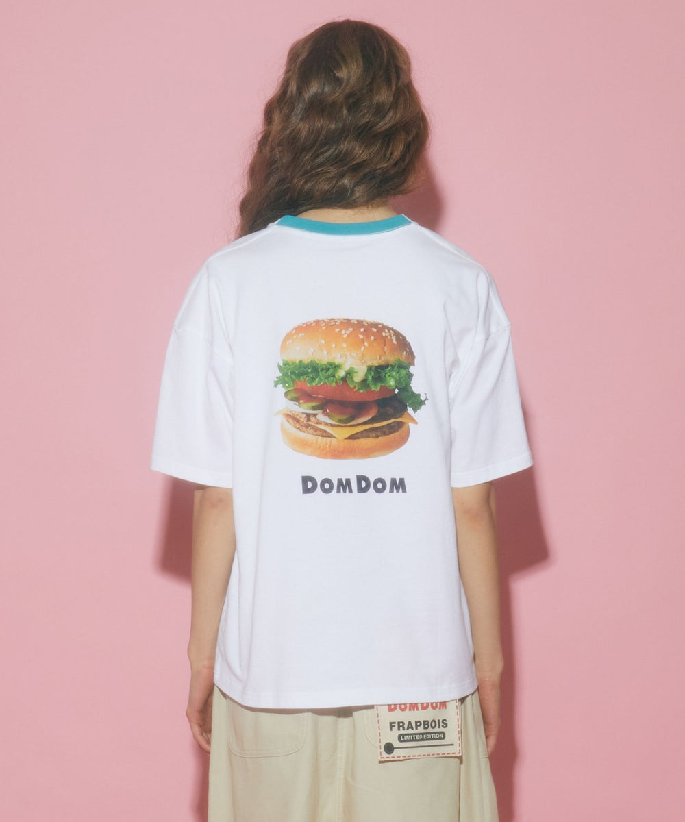 Frapbois フラボア　ドムドムハンバーガー　Tシャツ zz-B1552CUT956-1_1200x1200.jpg