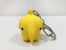画像をギャラリービューアに読み込む, どむぞうくんとなかまたち ラバーマスコットキーチェーン(どむたろう/イエロー1個)【送料無料】