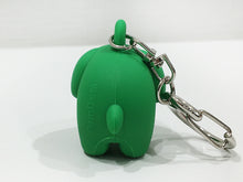 画像をギャラリービューアに読み込む, どむぞうくんとなかまたち ラバーマスコットキーチェーン(どむさん/グリーン1個)【送料無料】