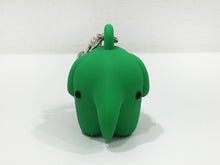 画像をギャラリービューアに読み込む, どむぞうくんとなかまたち ラバーマスコットキーチェーン(どむさん/グリーン1個)【送料無料】