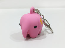 画像をギャラリービューアに読み込む, どむぞうくんとなかまたち ラバーマスコットキーチェーン(どむこ/ピンク1個)【送料無料】