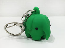 画像をギャラリービューアに読み込む, どむぞうくんとなかまたち ラバーマスコットキーチェーン(どむさん/グリーン1個)【送料無料】
