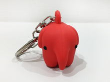 画像をギャラリービューアに読み込む, どむぞうくんとなかまたち ラバーマスコットキーチェーン(5色セット)【送料無料】