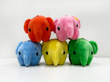 画像をギャラリービューアに読み込む, どむぞうくんとなかまたち ボールチェーンぬいぐるみ(5色セット)【送料無料】