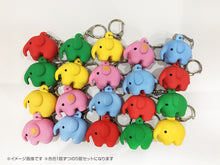 画像をギャラリービューアに読み込む, どむぞうくんとなかまたち ラバーマスコットキーチェーン(5色セット)【送料無料】