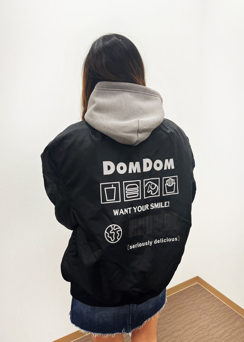 DOMDOM MA-1ジャケット