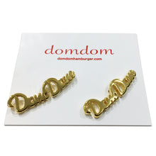 画像をギャラリービューアに読み込む, DomDom ピアス