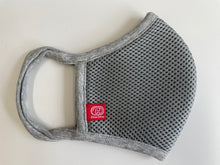 画像をギャラリービューアに読み込む, ドムドム 洗える冷感マスク(グレー2枚セット)