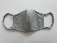 画像をギャラリービューアに読み込む, ドムドム 洗える冷感マスク(グレー2枚セット)