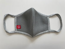 画像をギャラリービューアに読み込む, ドムドム 洗える冷感マスク(グレー2枚セット)