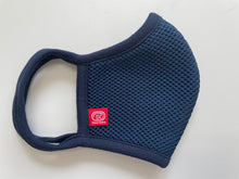 画像をギャラリービューアに読み込む, ドムドム 洗える冷感マスク(ネイビー2枚セット)