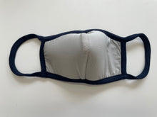 画像をギャラリービューアに読み込む, ドムドム 洗える冷感マスク(ネイビー2枚セット)