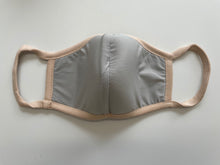 画像をギャラリービューアに読み込む, ドムドム 洗える冷感マスク(ベージュ2枚セット)