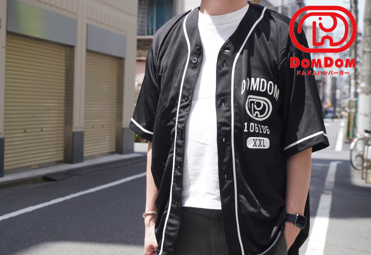 DOMDOM ベースボールシャツ – ドムドムオンラインショップ