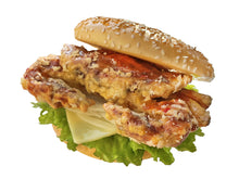 画像をギャラリービューアに読み込む, 食品サンプル「丸ごと!!カニバーガー」