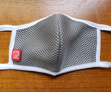 画像をギャラリービューアに読み込む, 蒸れにくい・ひんやりマスク(グレー・ホワイト各1枚セット)
