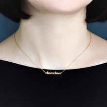 画像をギャラリービューアに読み込む, 【受注生産】DOMDOMネックレス-GOLD-Free