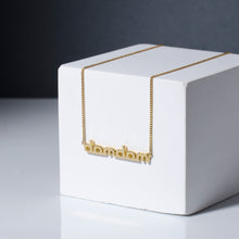 画像をギャラリービューアに読み込む, 【受注生産】DOMDOMネックレス-GOLD-Free