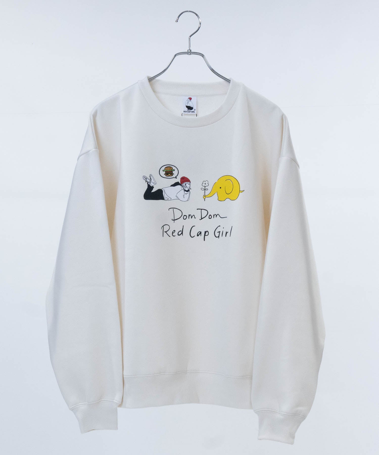 RED CAP GIRL×DOMDOM クルーネックスウェット – ドムドムオンライン 
