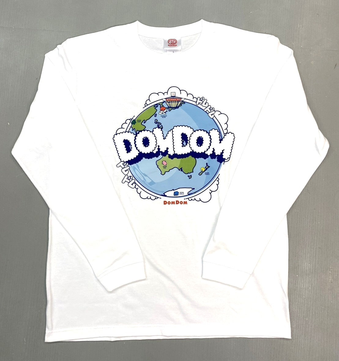 DOMDOM ワールドツアーロングTシャツ – ドムドムオンラインショップ