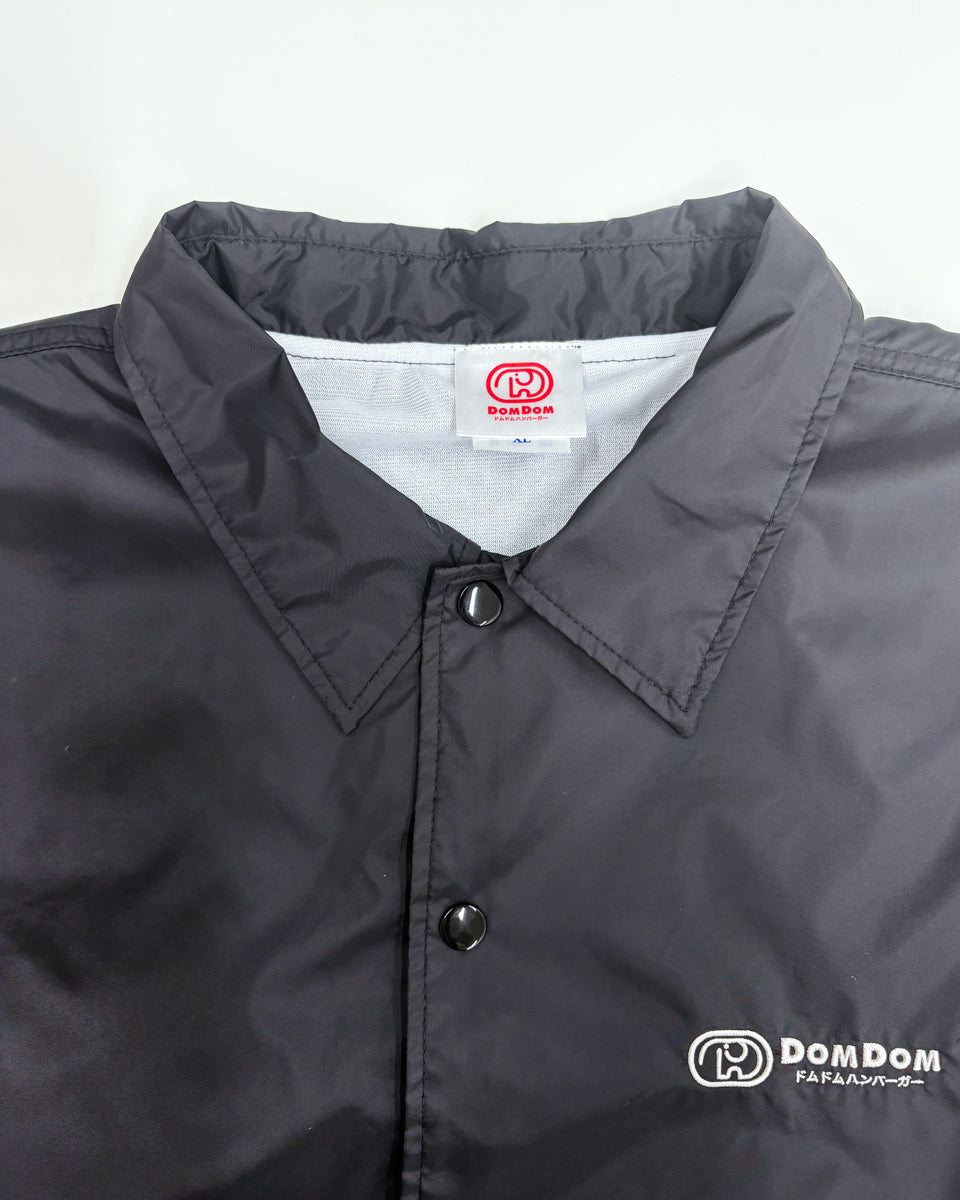 DOMDOMロゴ刺繍コーチジャケット – ドムドムオンラインショップ