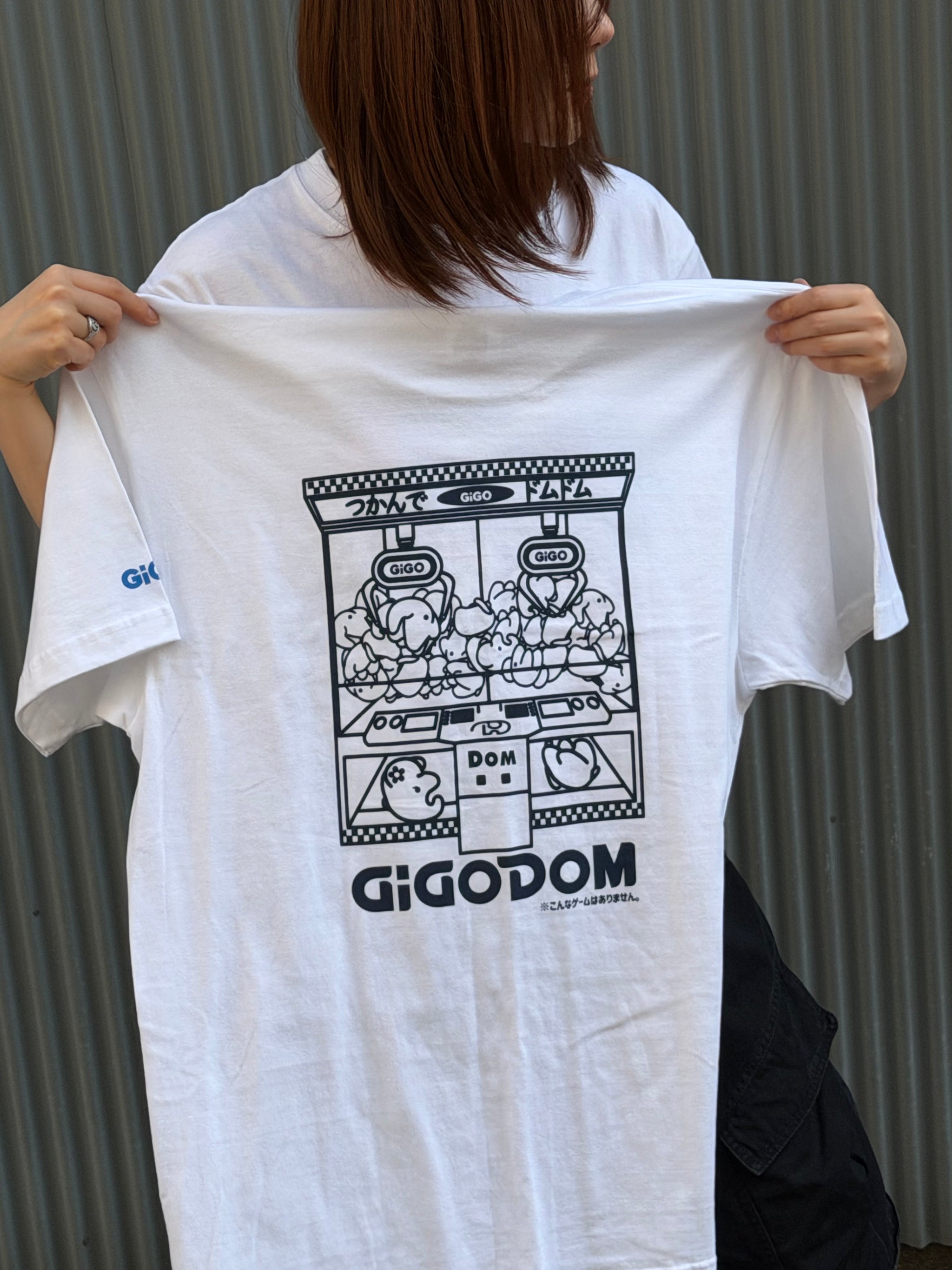 GIGO×DOMDOM クレーンゲーム Tシャツ – ドムドムオンラインショップ