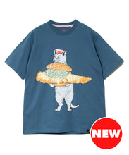 画像をギャラリービューアに読み込む, 【DOMDOM×GSC】びたびたバターフィッシュ猫  TEE
