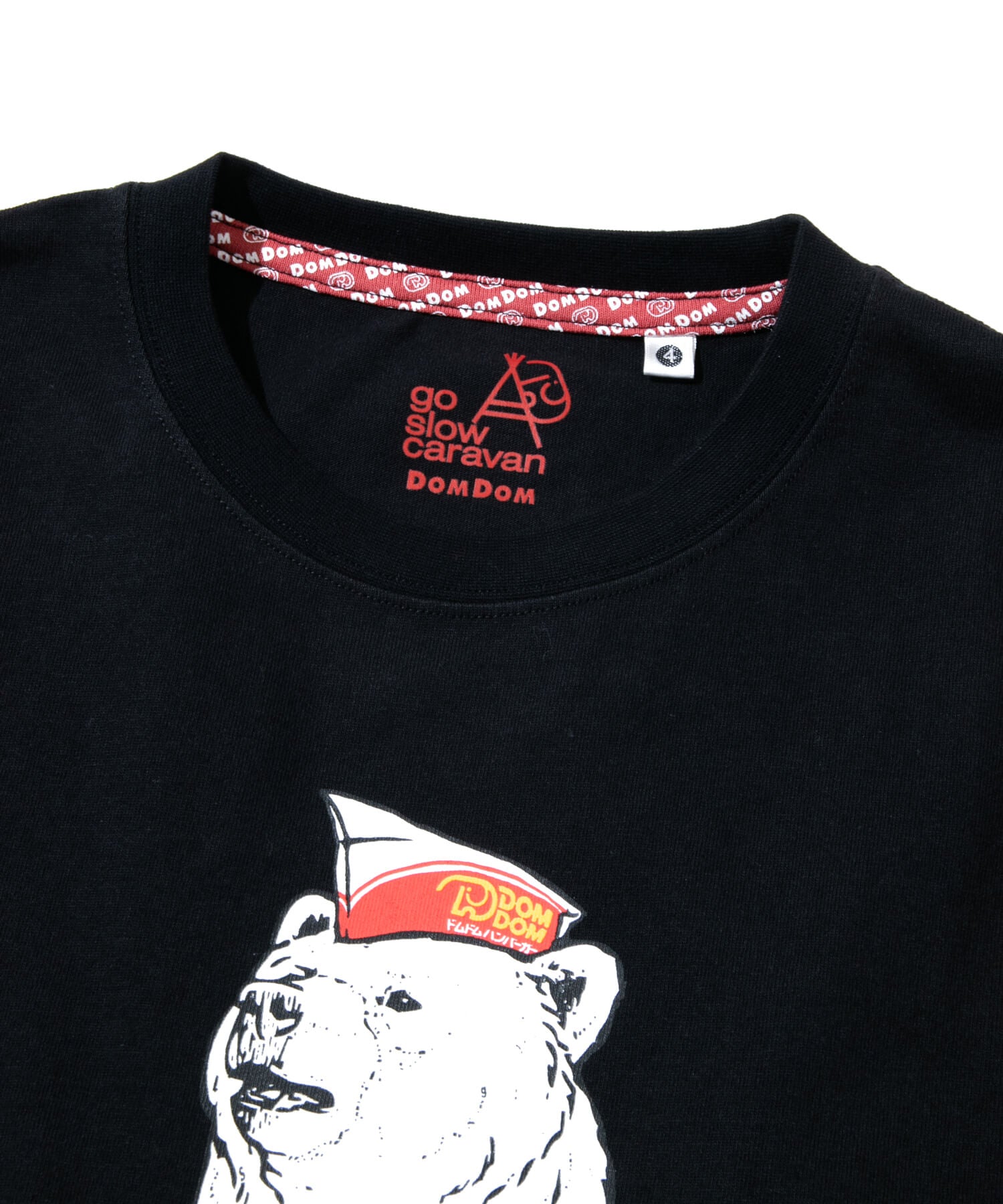 DOMDOM×GSC】カニバーガークマTEE – ドムドムオンラインショップ