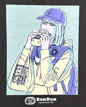画像をギャラリービューアに読み込む, DOMDOM　レトロガールロングTシャツ
