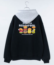 画像をギャラリービューアに読み込む, RED CAP GIRL×DOMDOM イラストパーカー
