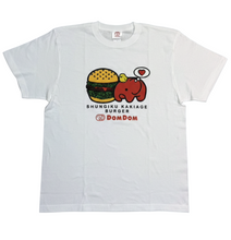 画像をギャラリービューアに読み込む, DOMDOM 春菊かき揚げバーガーTシャツ
