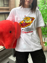 画像をギャラリービューアに読み込む, DOMDOM わんぱくメンチかつバーガーTシャツ
