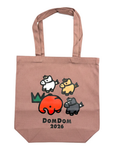 画像をギャラリービューアに読み込む, DOMDOM 午年　トートバッグ
