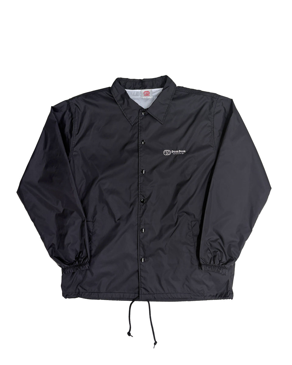 DOMDOMロゴ刺繍コーチジャケット – ドムドムオンラインショップ