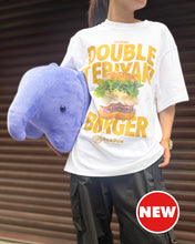 画像をギャラリービューアに読み込む, DOMDOM 梨のWてりやきバーガーTシャツ

