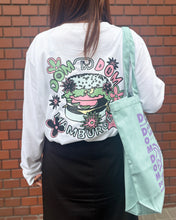 画像をギャラリービューアに読み込む, DOMDOM　ピースマークロングTシャツ
