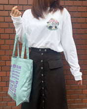 画像をギャラリービューアに読み込む, DOMDOM　ピースマークロングTシャツ
