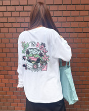 画像をギャラリービューアに読み込む, DOMDOM　ピースマークロングTシャツ
