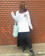 画像をギャラリービューアに読み込む, DOMDOM　ピースマークロングTシャツ

