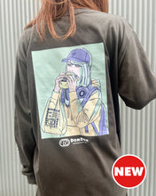 画像をギャラリービューアに読み込む, DOMDOM　レトロガールロングTシャツ
