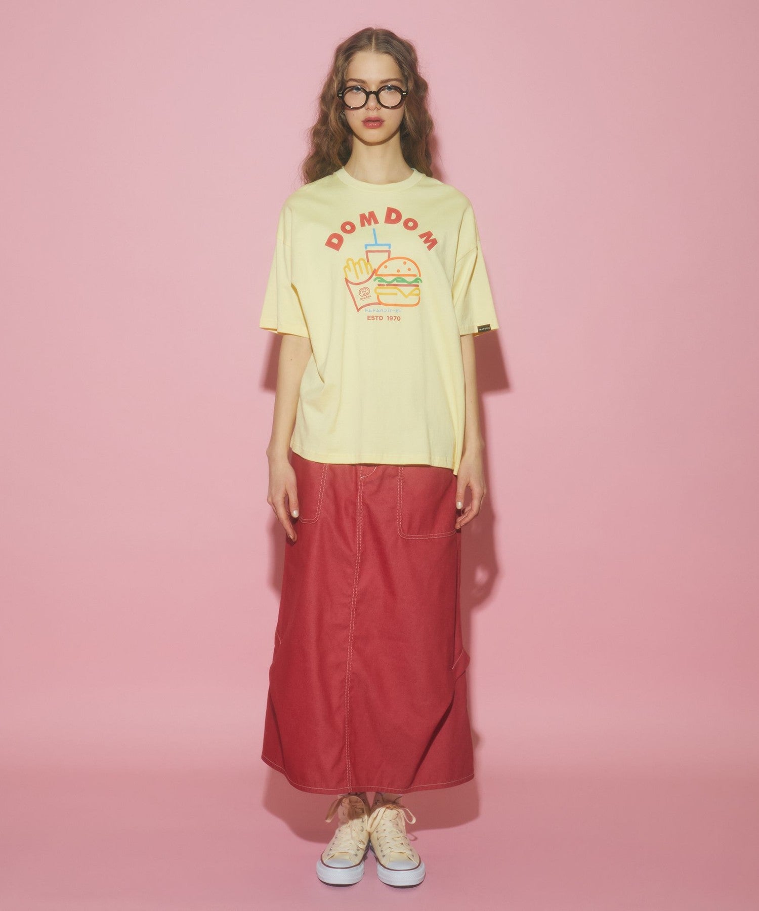 DOMDOM×FRAPBOIS】イラストTシャツ – ドムドムオンラインショップ