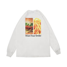 画像をギャラリービューアに読み込む, DOMDOM×JEANS FACTORY ポテトセットバックプリントＴシャツ
