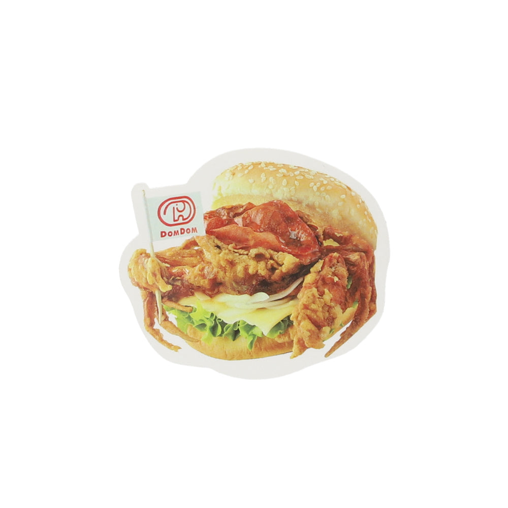 ステッカー　カニバーガー
